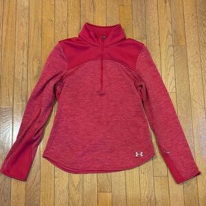 Under Armour Crimson Half-Zip Top